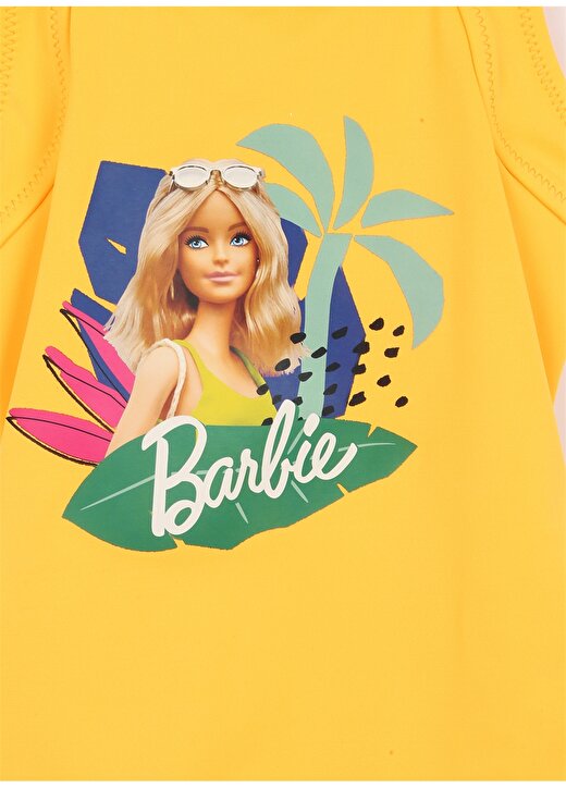 Barbie Turuncu Kız Çocuk Mayo 23BB-06 3