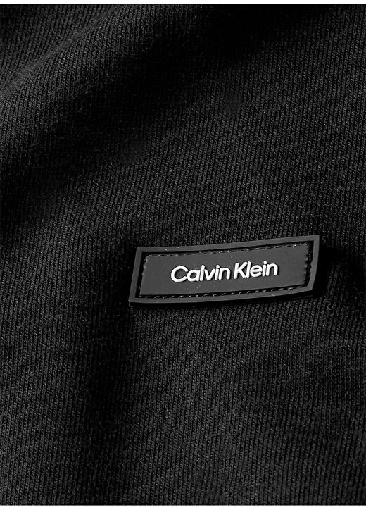 Calvin Klein Fermuarlı Yaka Siyah Erkek Sweatshırt K10K109976BEH 3