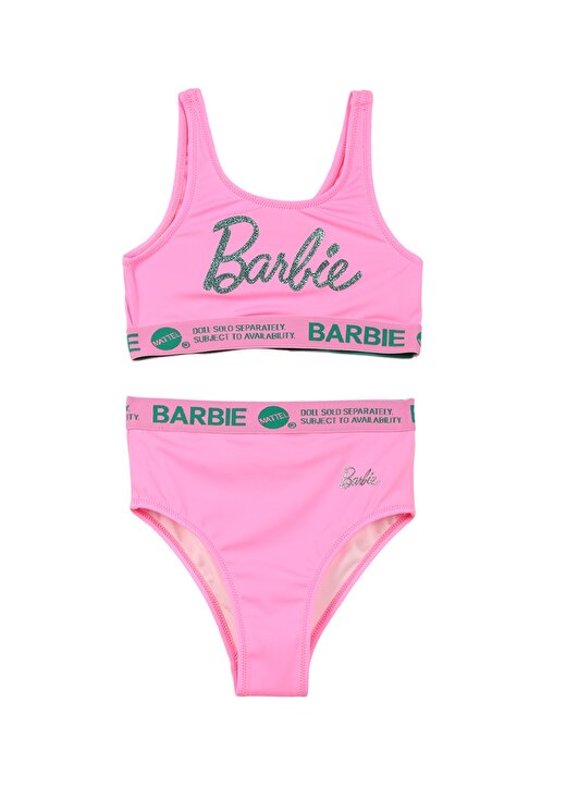 Barbie Pembe Kız Çocuk Bikini Takım 23BB-08 1