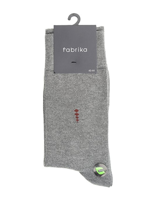 Fabrika Gri Melanj Erkek Soket Çorap FAB-NS-03 1