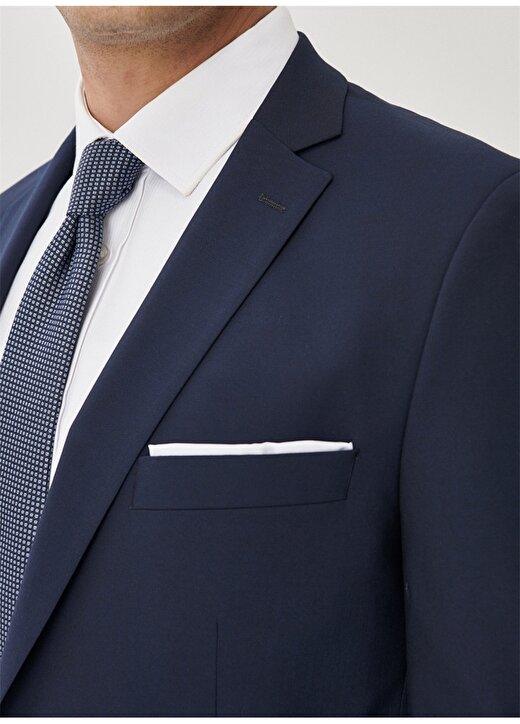 Altınyıldız Classics Normal Bel Slim Fit Lacivert Erkek Takım Elbise 4A3023100071 4