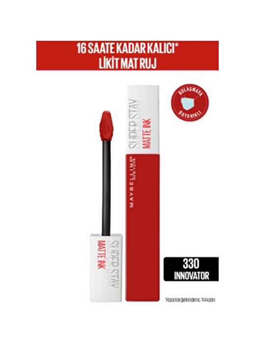 Maybelline New York Super Stay Matte Ink Likit Mat Ruj 1