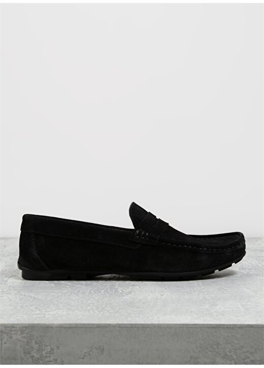 F By Fabrika Deri Siyah Erkek Günlük Ayakkabı KAREMBEU 1