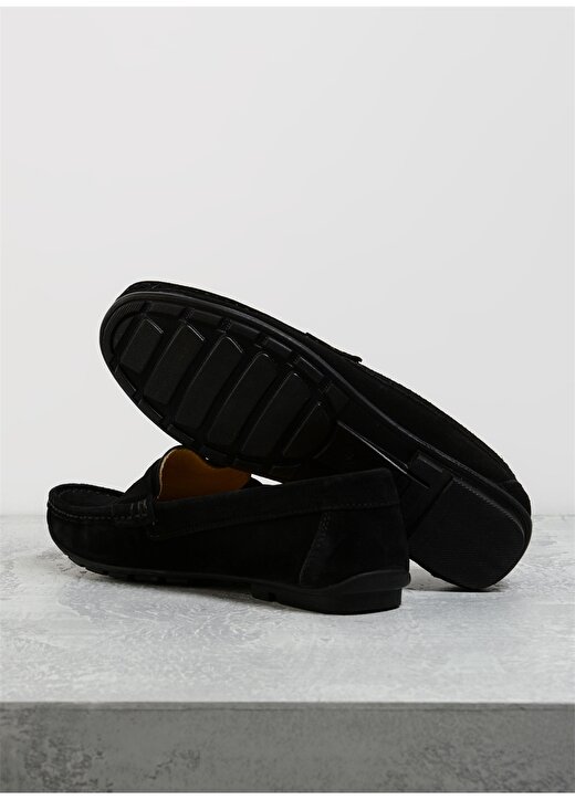 F By Fabrika Deri Siyah Erkek Günlük Ayakkabı KAREMBEU 4