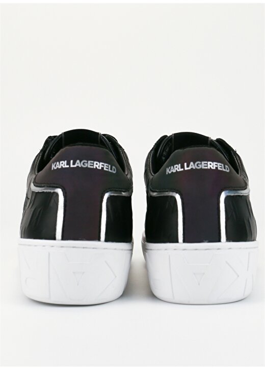 KARL LAGERFELD Siyah Kadın Deri Sneaker KL6101900I 3