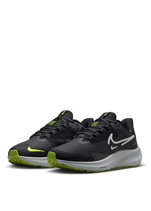 Nike Siyah - Gri - Gümüş Kadın Koşu Ayakkabısı DO7626-002 W AIR ZOOM PEG 39 SHIELD 3