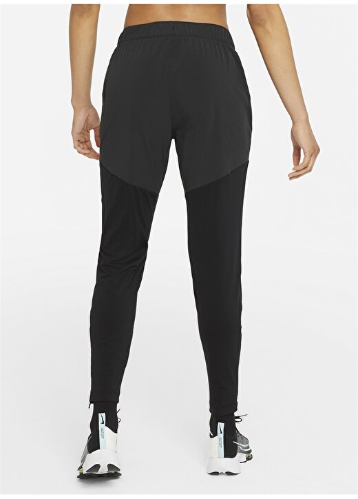 Nike Standart Siyah - Gri - Gümüş Kadın Eşofman Altı DH6975-010 W NK DF ESSENTIAL PANT 2