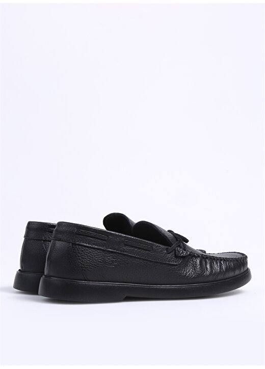 Cotton Bar Siyah Erkek Klasik Ayakkabı AKMIM 3