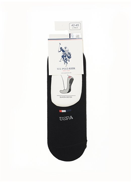 U.S. Polo Assn. Regular Fit Siyah Erkek Çorap A081SZ013.P03.EARL 1