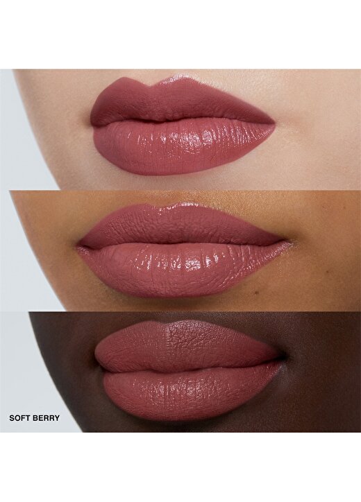 Bobbi Brown Luxe Lipstick Saten Bitişli Ruj - Soft Berry​ 2