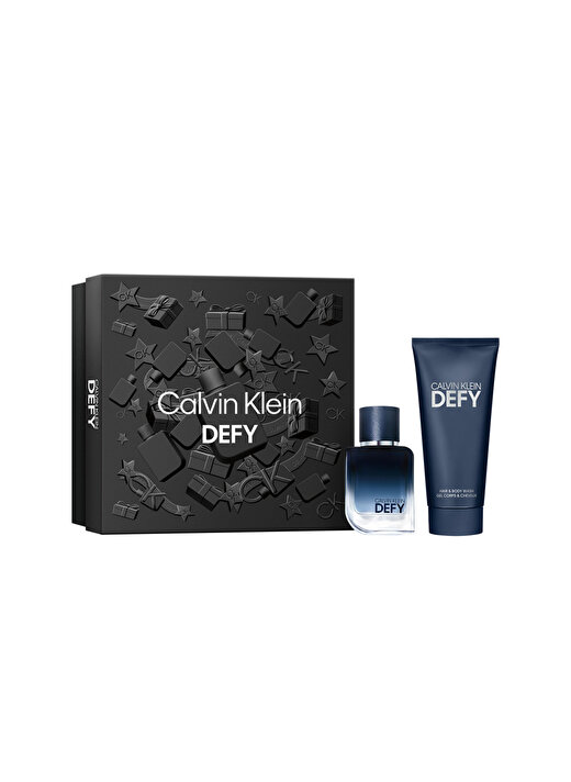 Calvin Klein Defy Edp Erkek Parfüm 50 ml + Shower Gel 100 ml Set 1