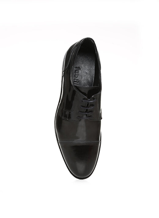 Fabrika Deri Siyah Erkek Klasik Ayakkabı LUIS 4