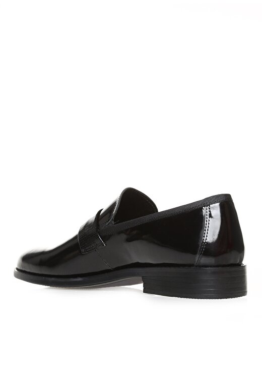 Fabrika Deri Siyah Erkek Klasik Ayakkabı MACEO 2
