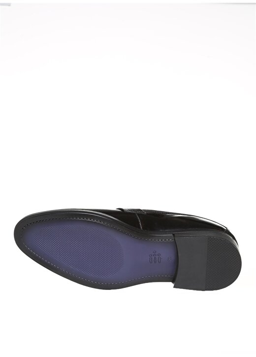 Fabrika Deri Siyah Erkek Klasik Ayakkabı MACEO 3