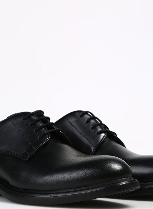 Fabrika Deri Siyah Erkek Klasik Ayakkabı TERESINA 3