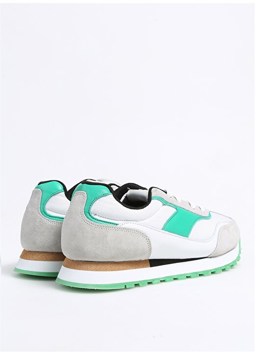 Fabrika Yeşil - Beyaz Erkek Sneaker SEVHAC 3