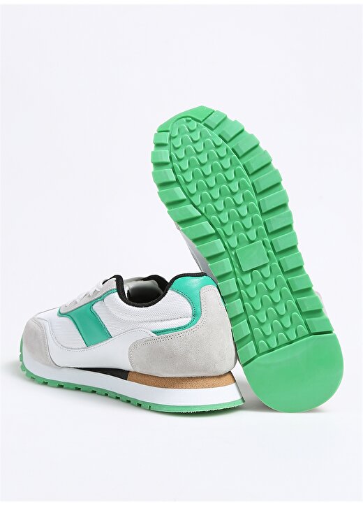Fabrika Yeşil - Beyaz Erkek Sneaker SEVHAC 4