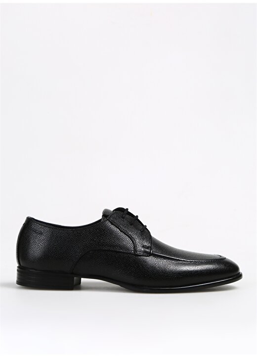 Fabrika Deri Siyah Erkek Klasik Ayakkabı TORINO 1