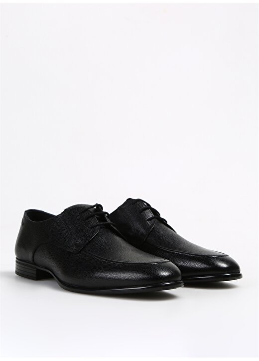 Fabrika Deri Siyah Erkek Klasik Ayakkabı TORINO 2