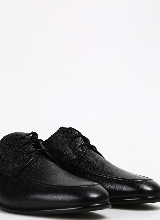Fabrika Deri Siyah Erkek Klasik Ayakkabı TORINO 3