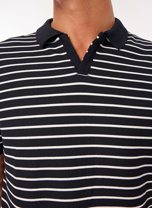 Fabrika Comfort Lacivert Erkek Polo Yaka Regular Fit Polo T-Shirt CM SERGIN 4