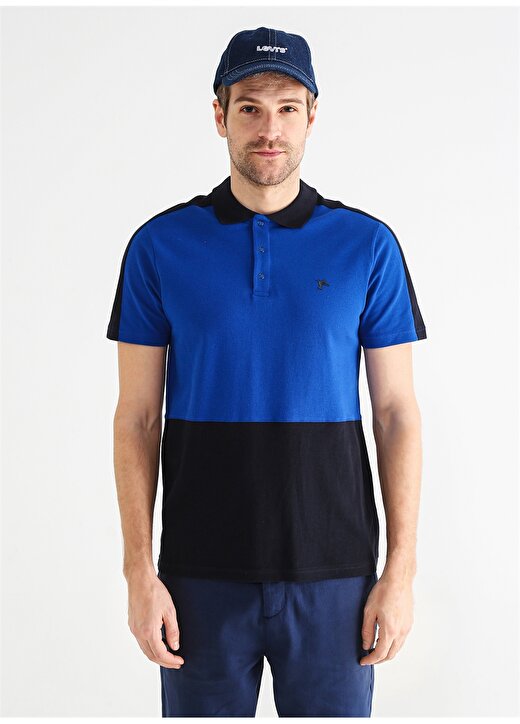 Fabrika Sports Düz Lacivert Erkek Polo T-Shirt AIDEN 3