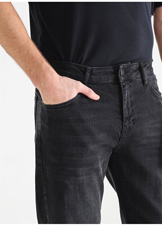 Fabrika Antrasit Erkek Normal Bel Denim Pantolon FAB 53 4