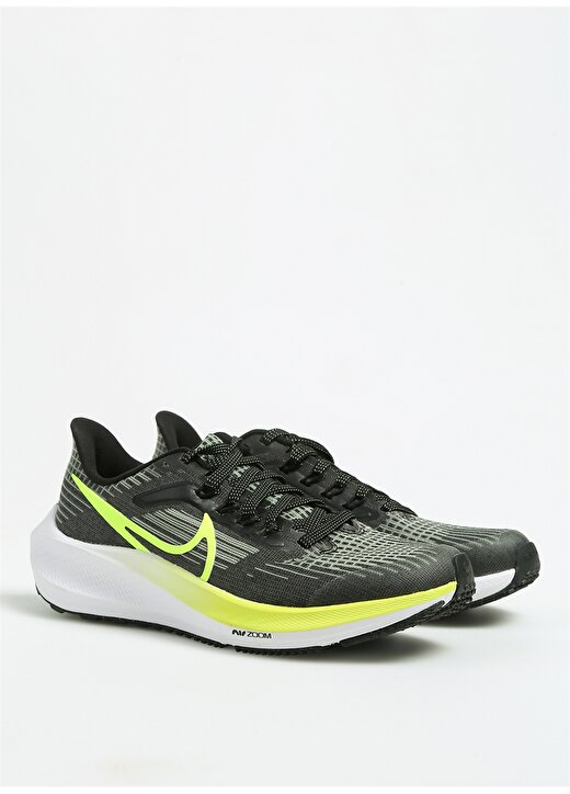 Nike Siyah - Gri - Gümüş Erkek Çocuk Yürüyüş Ayakkabısı DM4015-002 NIKE AIR ZOOM PEGASUS 39 2