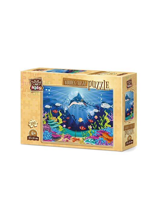 Art Puzzle 5902 Okyanus Trafiği - 100 Parça Ahşap Puzzel 1