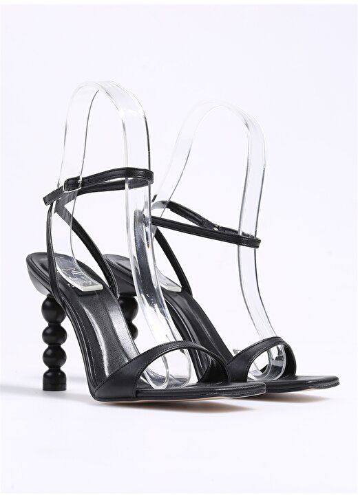 Fabrika Kadın Siyah Topuklu Ayakkabı DEPUIS 2