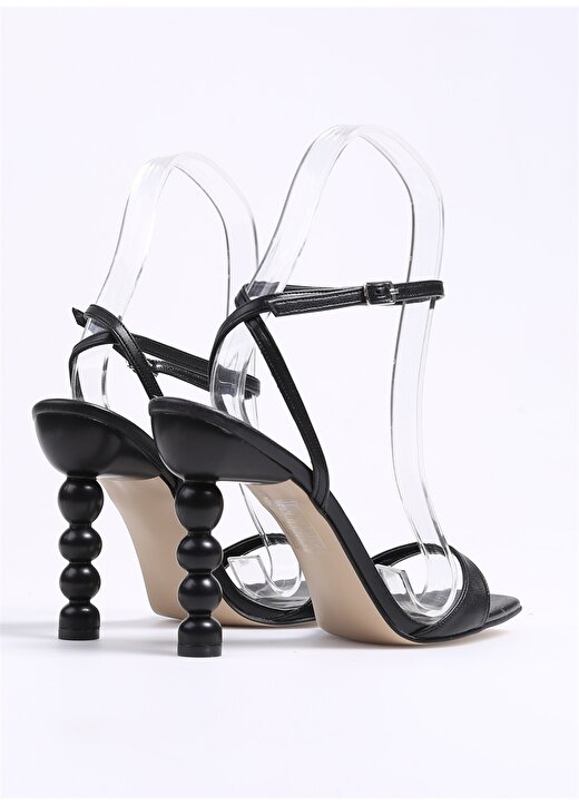 Fabrika Kadın Siyah Topuklu Ayakkabı DEPUIS 3