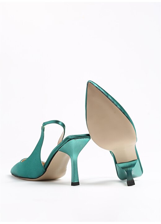 Fabrika Yeşil Kadın Topuklu Ayakkabı HINES 4