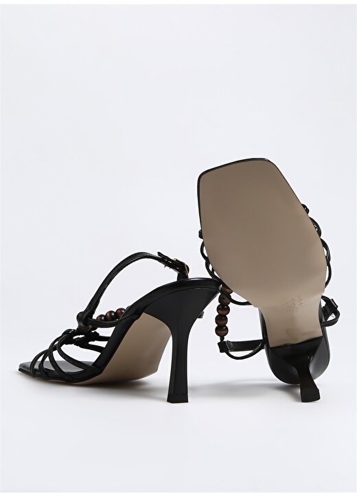 Fabrika Kadın Siyah Topuklu Ayakkabı BEHUCE 4