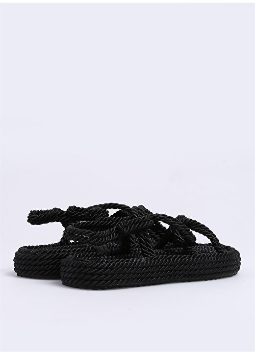 Fabrika Siyah Kadın Sandalet GAVRILLA NEW 3