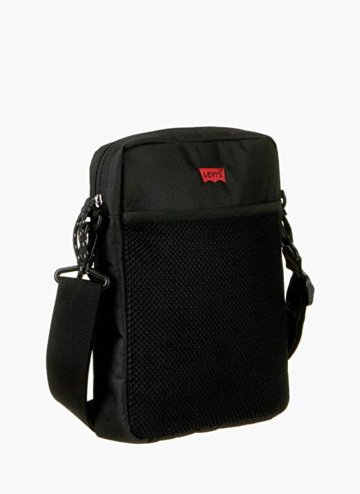 Levis Siyah Erkek Sırt Çantası Dual Strap North-South Crossbody   3