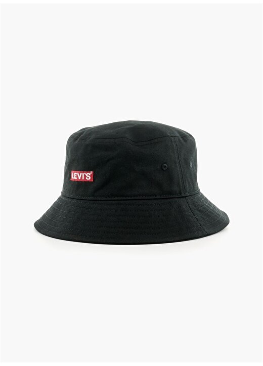 Levis Siyah Erkek Bucket Şapka BUCKET HAT-BABY TAB LOGO 2