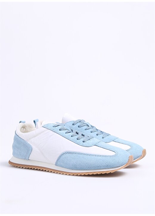 Fabrika Beyaz - Mavi Kadın Sneaker PORION 2