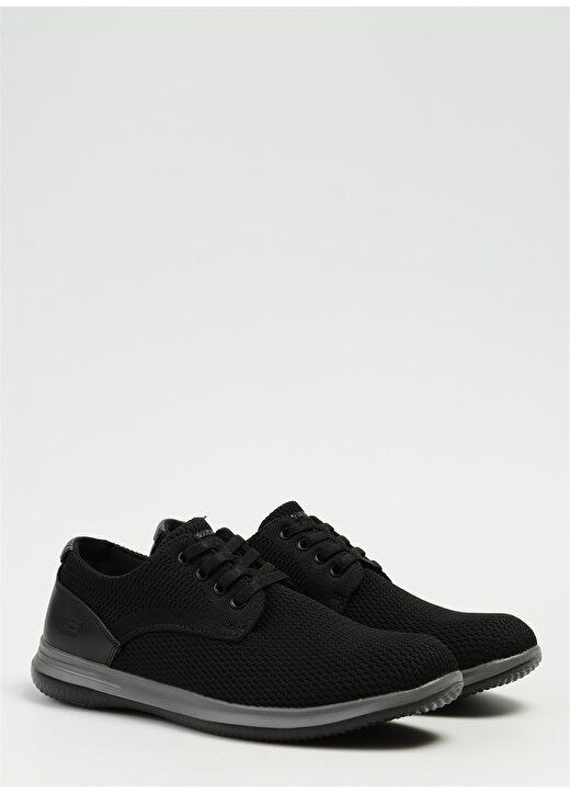 Skechers Siyah Erkek Günlük Ayakkabı 204090 BLK 2
