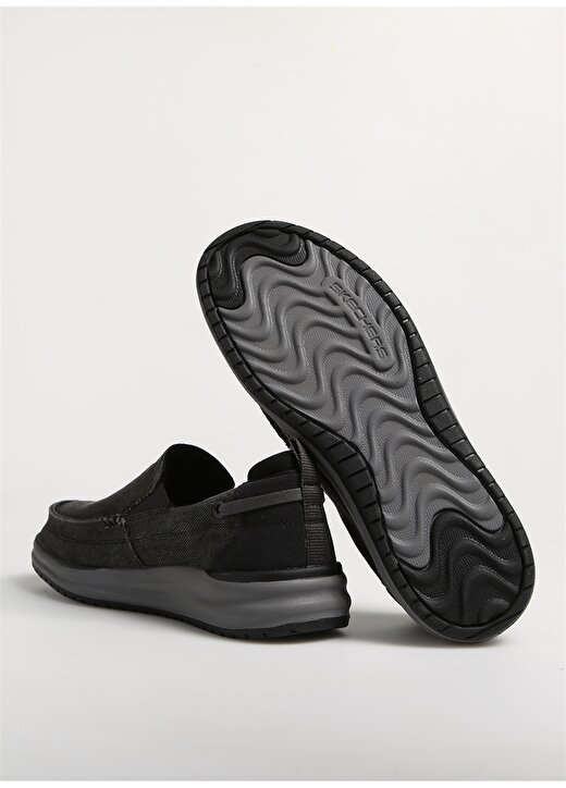 Skechers Siyah Erkek Günlük Ayakkabı 204605 BLK 4