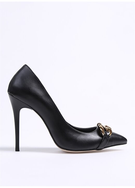 Fabrika Kadın Siyah Topuklu Ayakkabı GINE 1