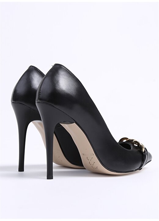 Fabrika Kadın Siyah Topuklu Ayakkabı GINE 3