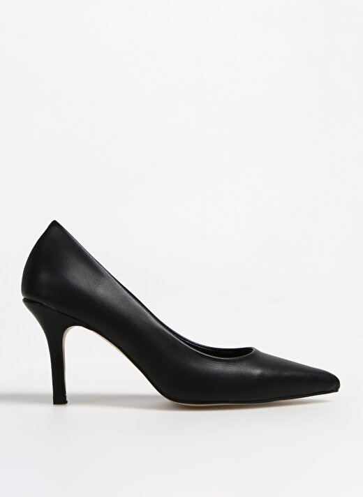Fabrika Kadın Siyah Topuklu Ayakkabı AUBER  1
