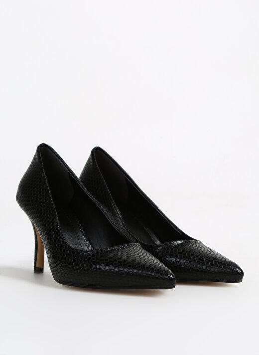 Fabrika Kadın Siyah Topuklu Ayakkabı LIKE  2