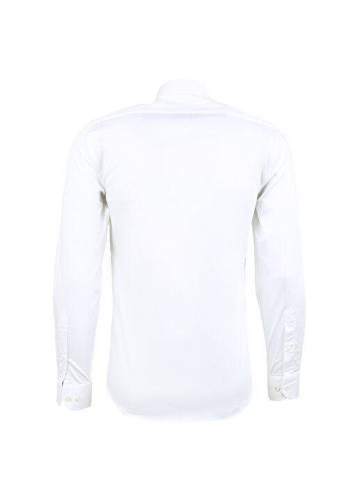 Beymen Business Slim Fit Klasik Gömlek Yaka Beyaz Erkek Gömlek 4B2000000011 2