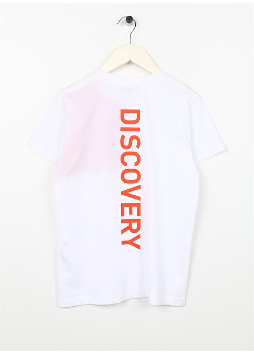 Discovery Expedition Baskılı Kırık Beyaz Erkek Çocuk T-Shirt PERSEUS BOY 2