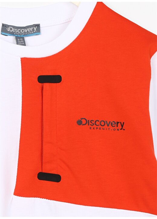 Discovery Expedition Baskılı Kırık Beyaz Erkek Çocuk T-Shirt PERSEUS BOY 3