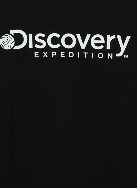 Discovery Expedition Siyah Kız Çocuk Bisiklet Yaka Kısa Kollu Baskılı T-Shirt ROGERS GIRL   3