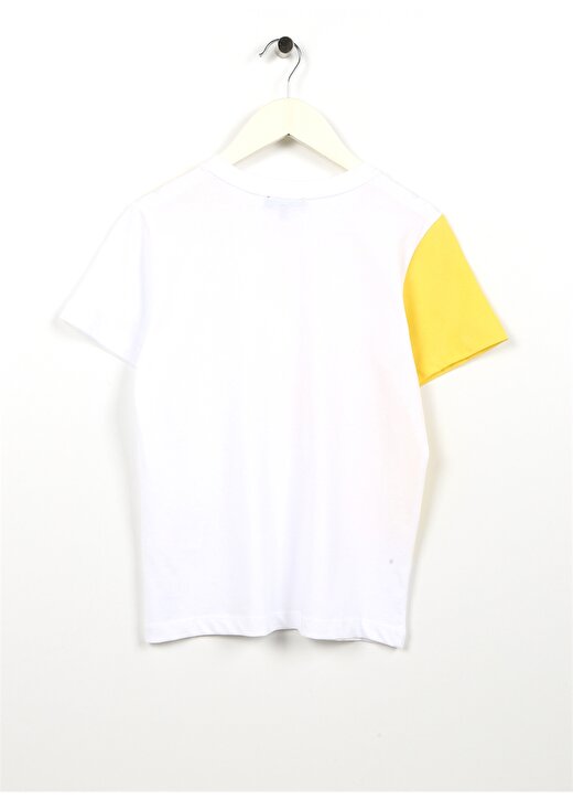 Discovery Expedition Baskılı Beyaz - Sarı Erkek Çocuk T-Shirt LOTUS BOY 2