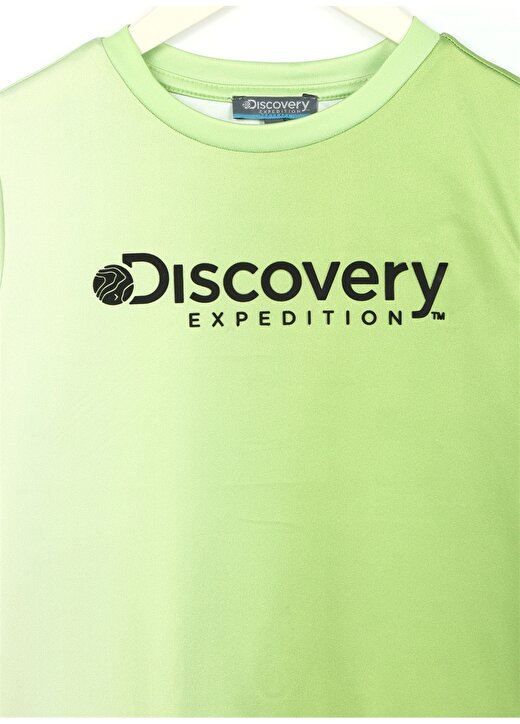 Discovery Expedition Beyaz Erkek Çocuk Bisiklet Yaka Kısa Kollu Baskılı T-Shirt ZEN BOY 3