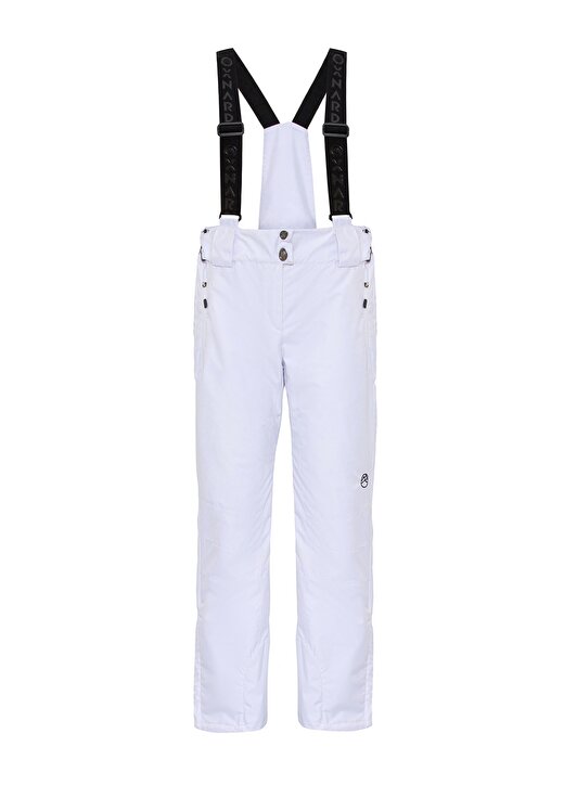 Oxnard Beyaz Kadın Uzun Düz Kayak Pantolonu 1